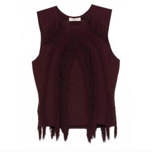 Ulla Johnson Sleeveless Burgundy Blouse